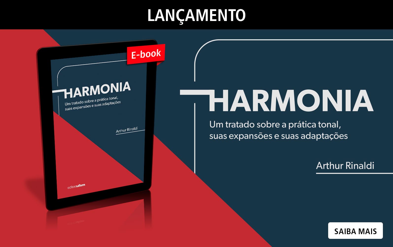 Saiba mais sobre o e-book Harmonia: um tratado sobre a prática tonal, suas expansões e adaptações