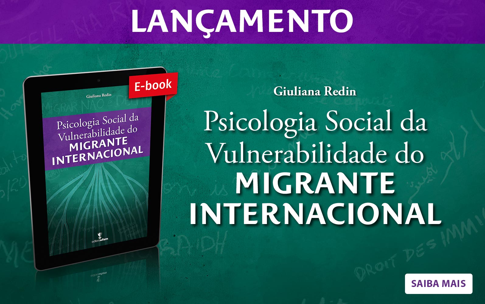 Saiba mais sobre o ebook Psicologia social da vulnerabilidade do migrante internacional