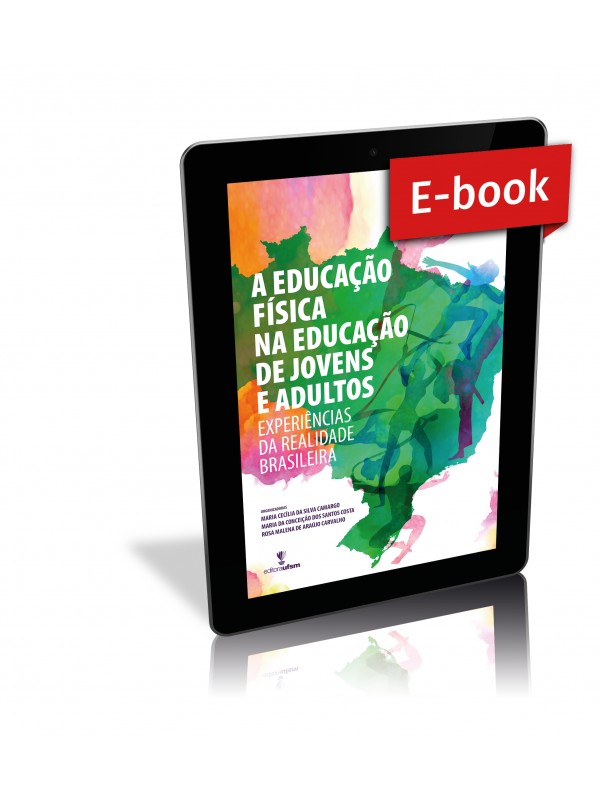 Capa do e-book A educação física na educação de jovens e adultos