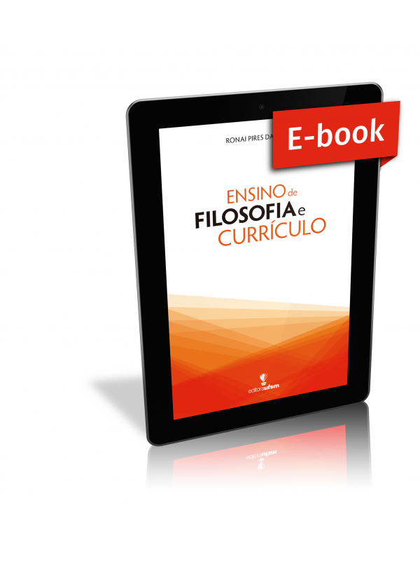 Capa do ebook Ensino de Filosofia e Currículo