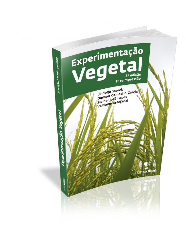 Capa do livro Experimentação Vegetal - 3ª edição - 1ª reimpressão