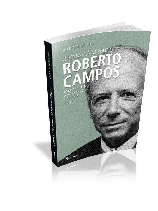 Capa do livro O pensamento político de Roberto Campos