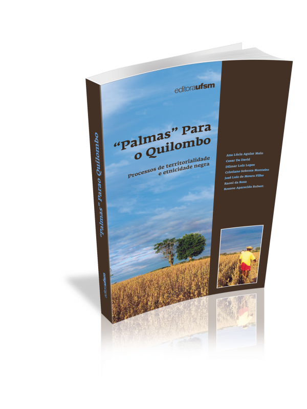 Capa do livro "Palmas" para o Quilombo