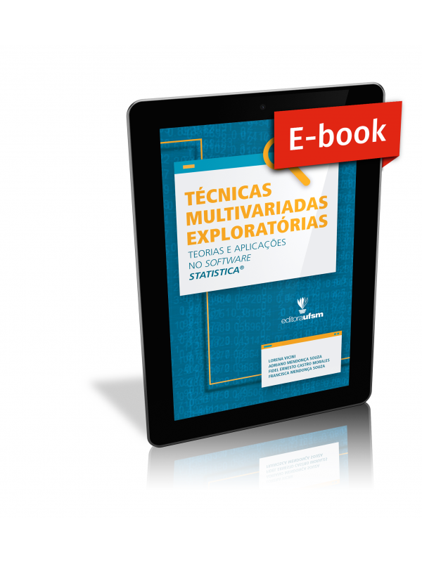 Capa do ebook Técnicas Multivariadas Exploratórias: Teorias e Aplicações no Software Statistica