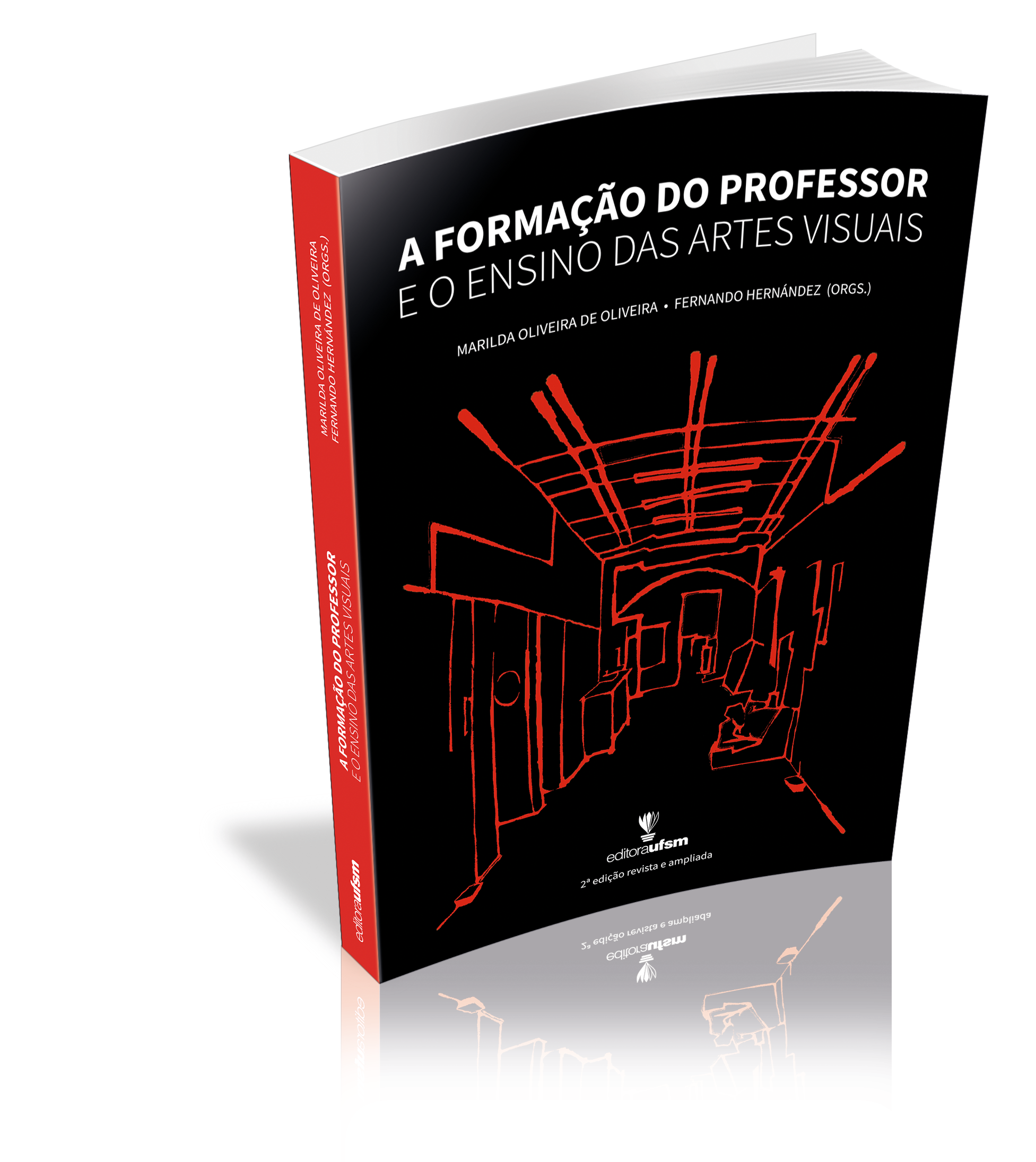 Capa do livro A Formação do Professor e o Ensino das Artes Visuais