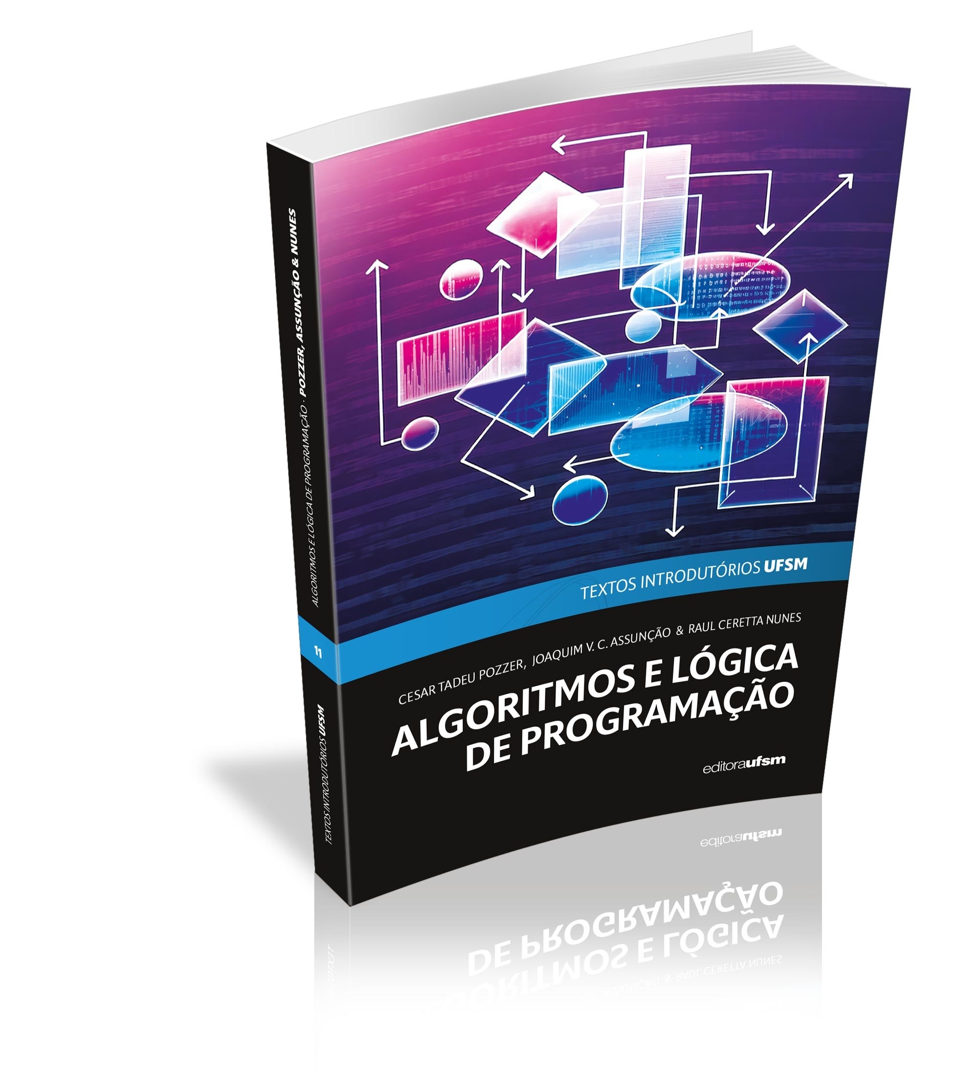 Capa do livro Algoritmos e lógica de programação