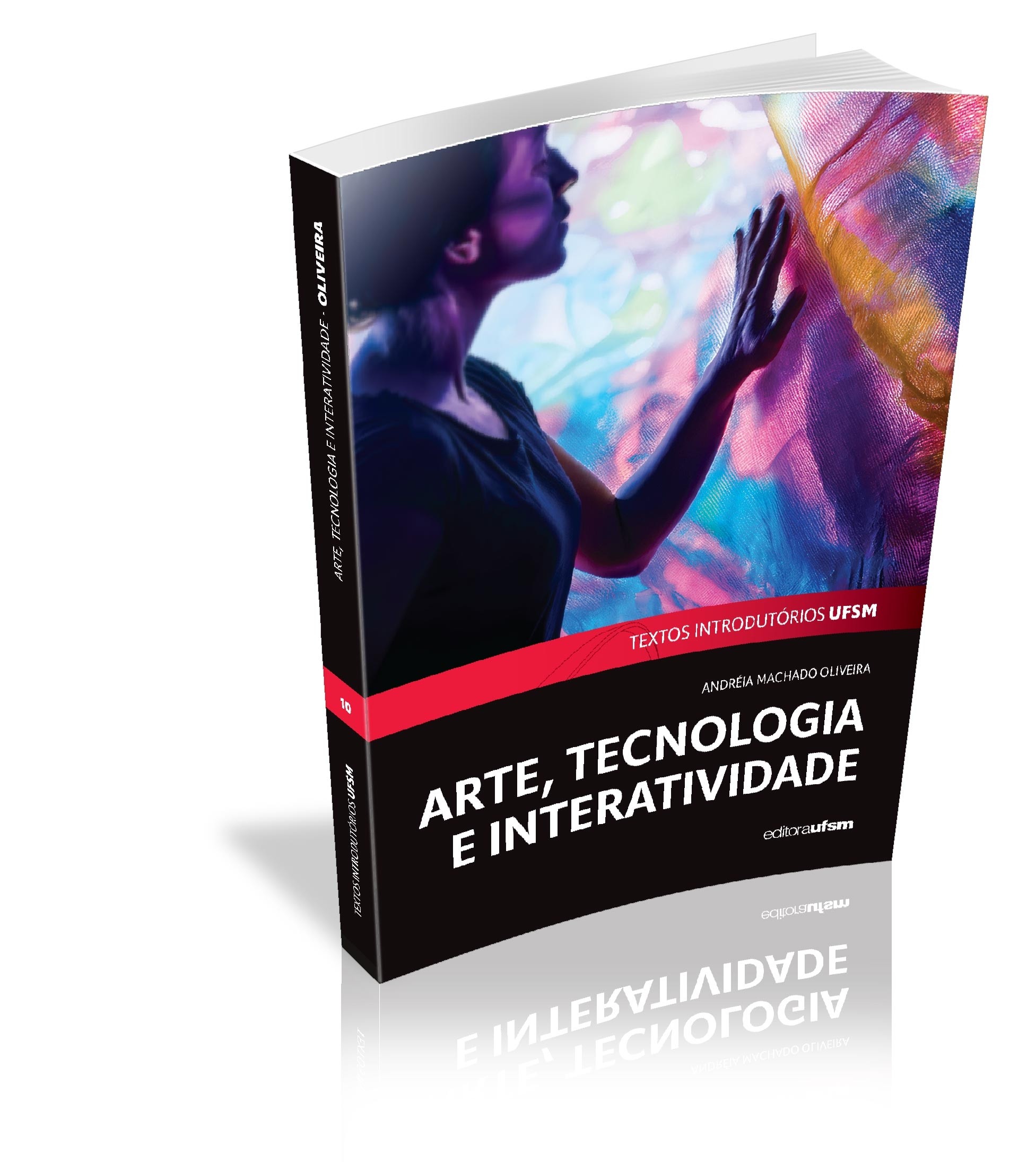 Capa do livro Arte, tecnologia e interatividade