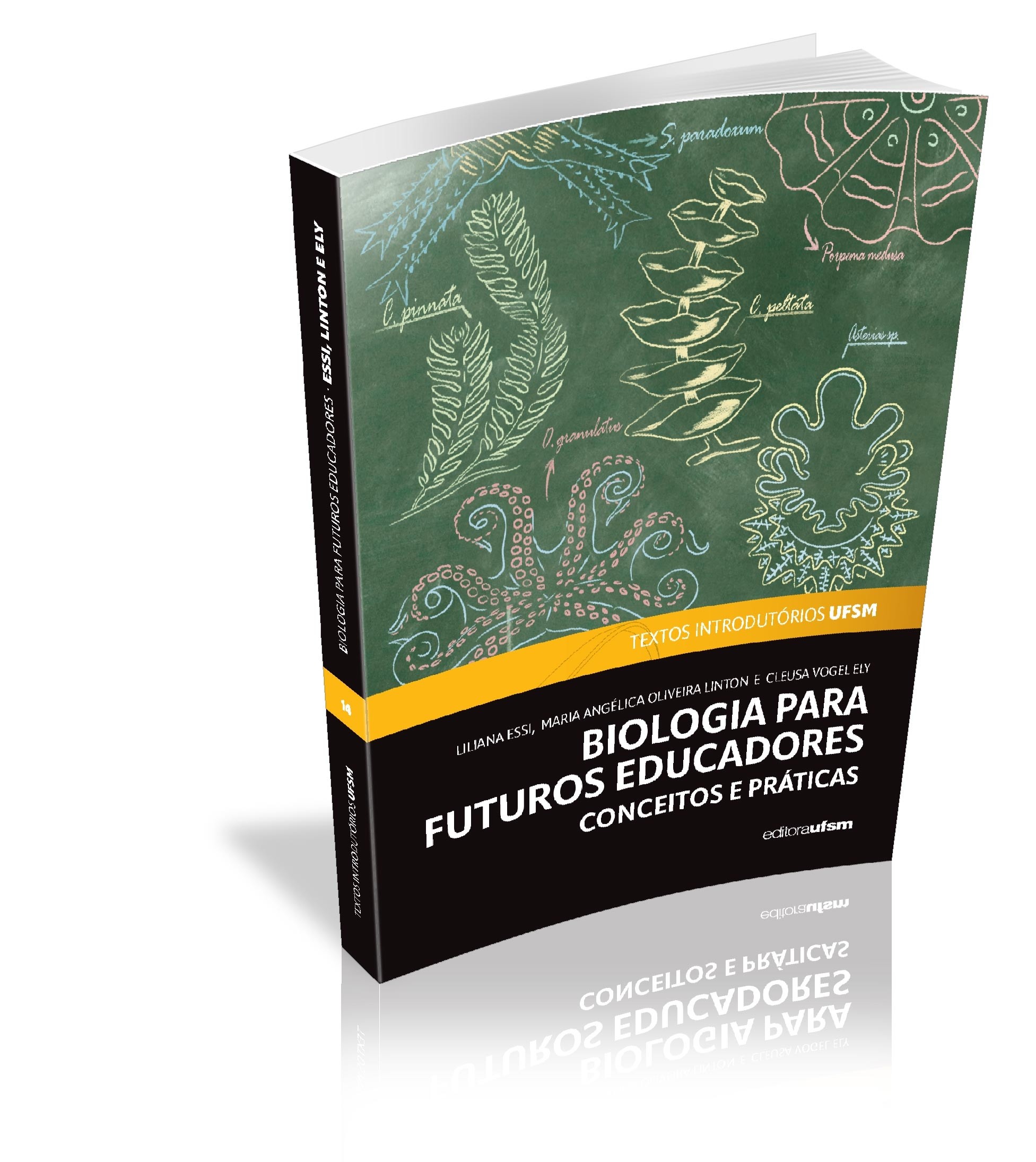 Capa do livro Biologia para futuros educadores: conceitos e práticas
