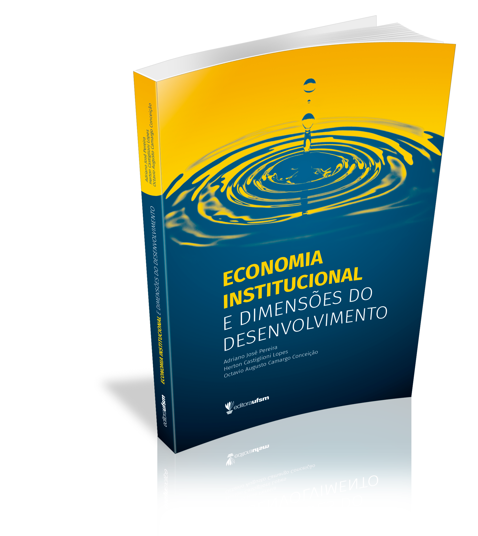 Capa do livro Economia institucional e dimensões do desenvolvimento