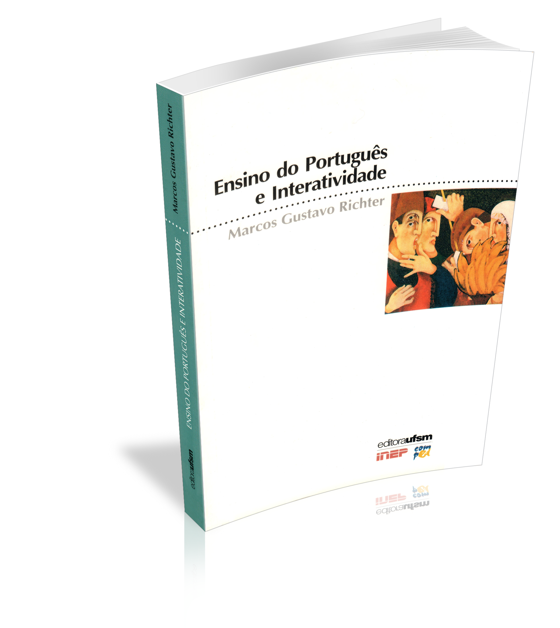 Capa do livro Ensino de Português e Interatividade