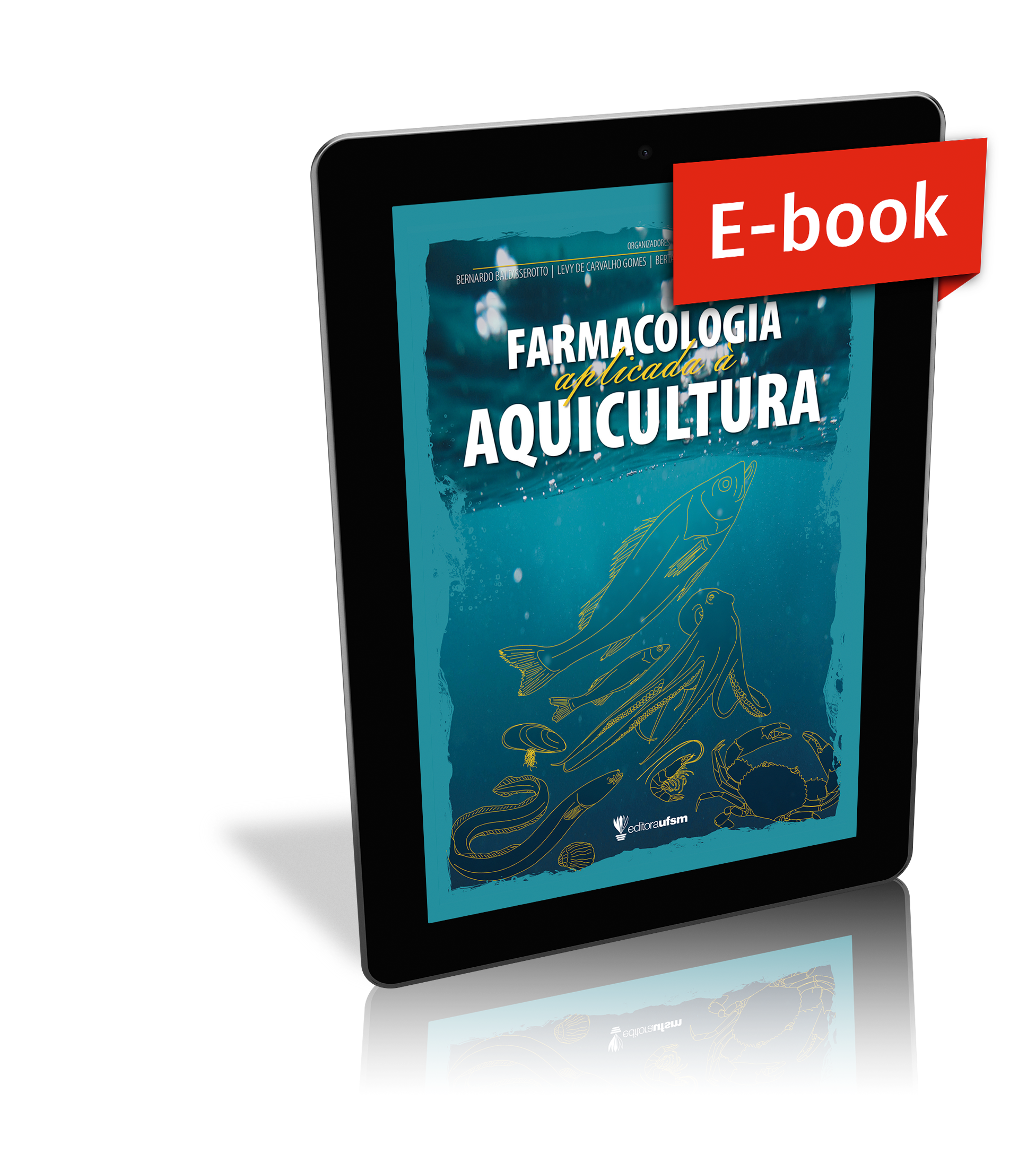 Capa do ebook Farmacologia aplicada à aquicultura