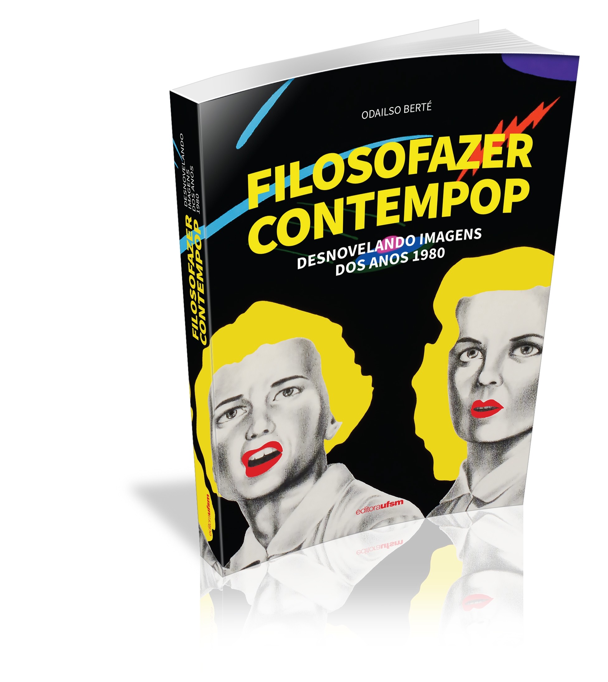 Capa do livro Filosofazer contempop: desnovelando imagens dos anos 1980