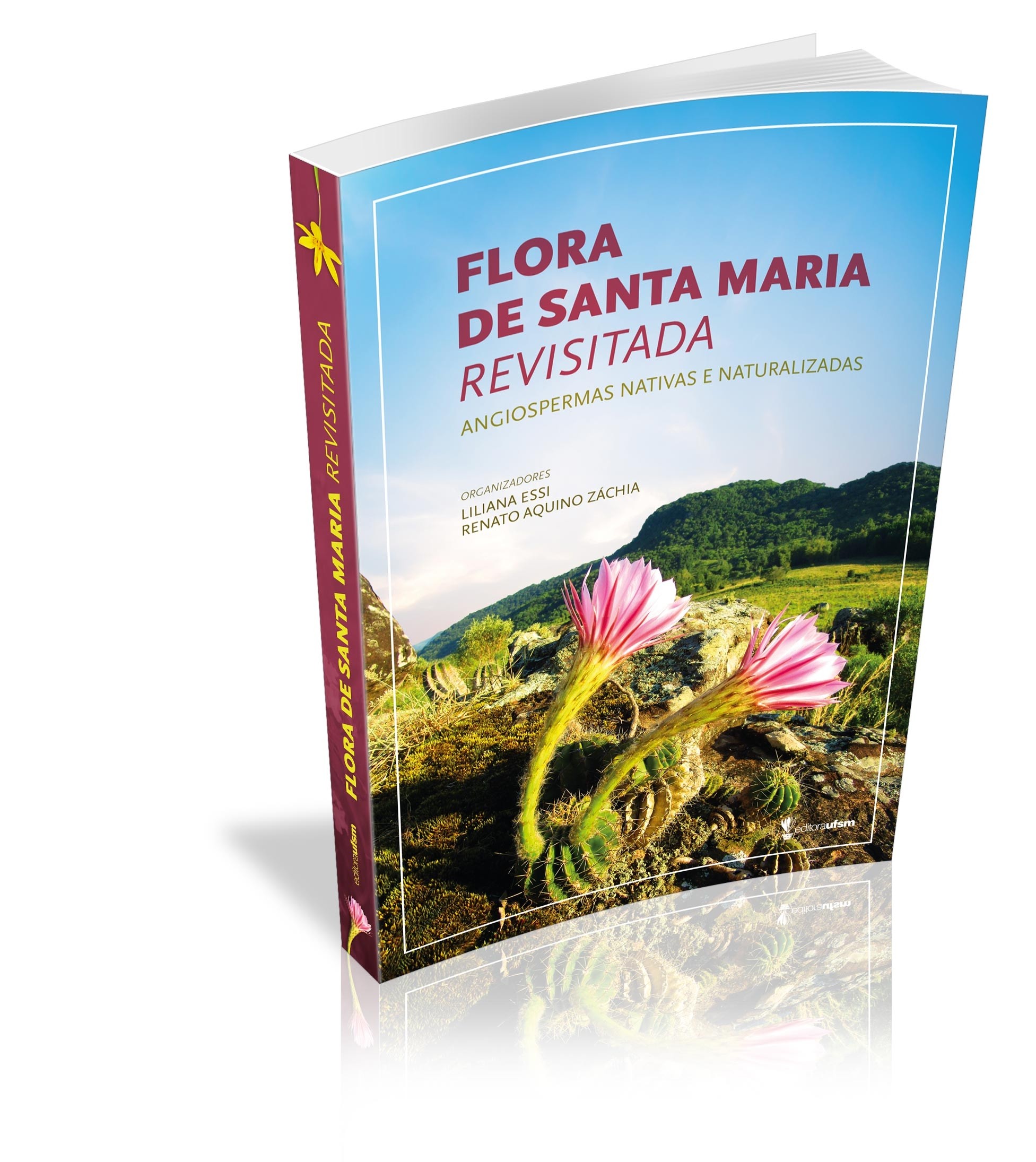 Capa do livro Flora de Santa Maria revisitada: angiospermas nativas e naturalizadas