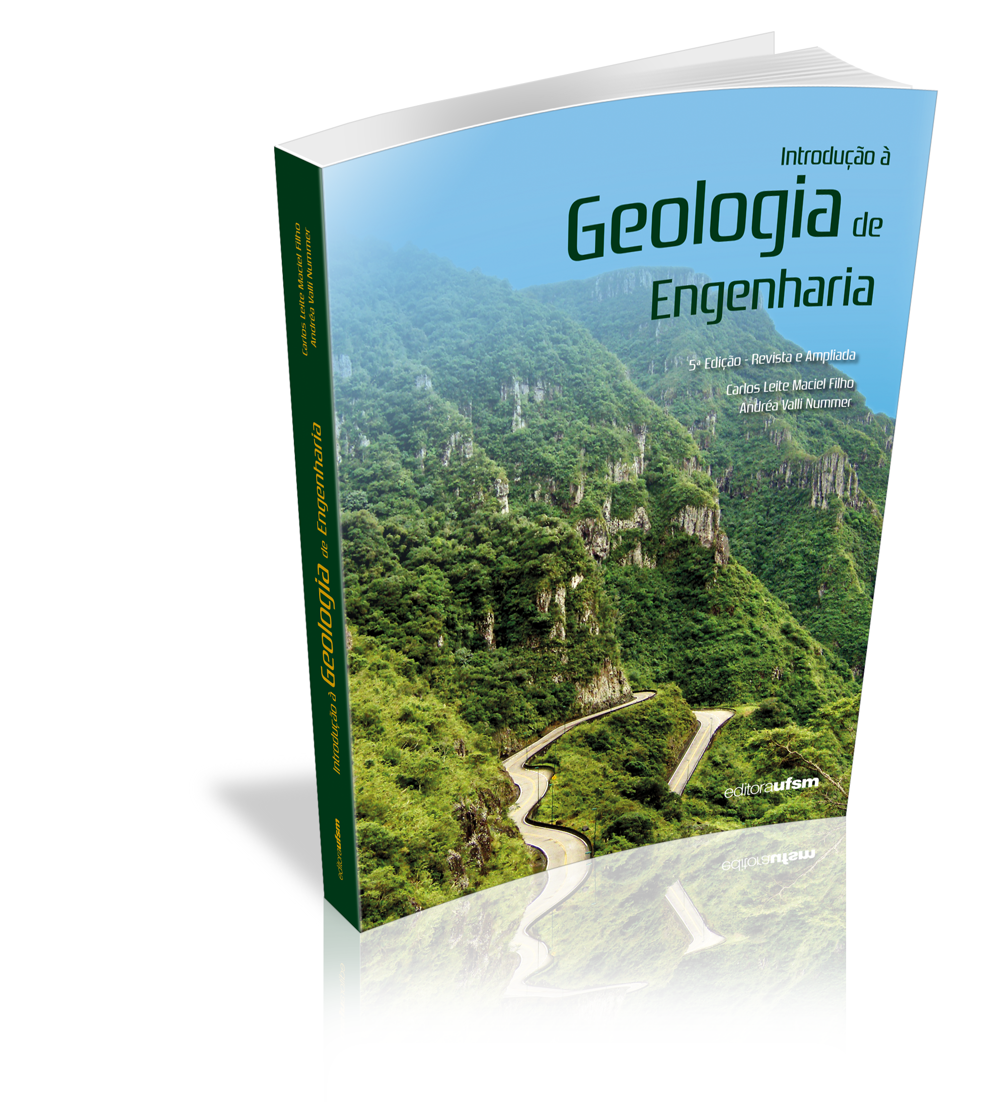 Capa do livro Introdução à Geologia de Engenharia - 5ª Edição - Revista e Ampliada