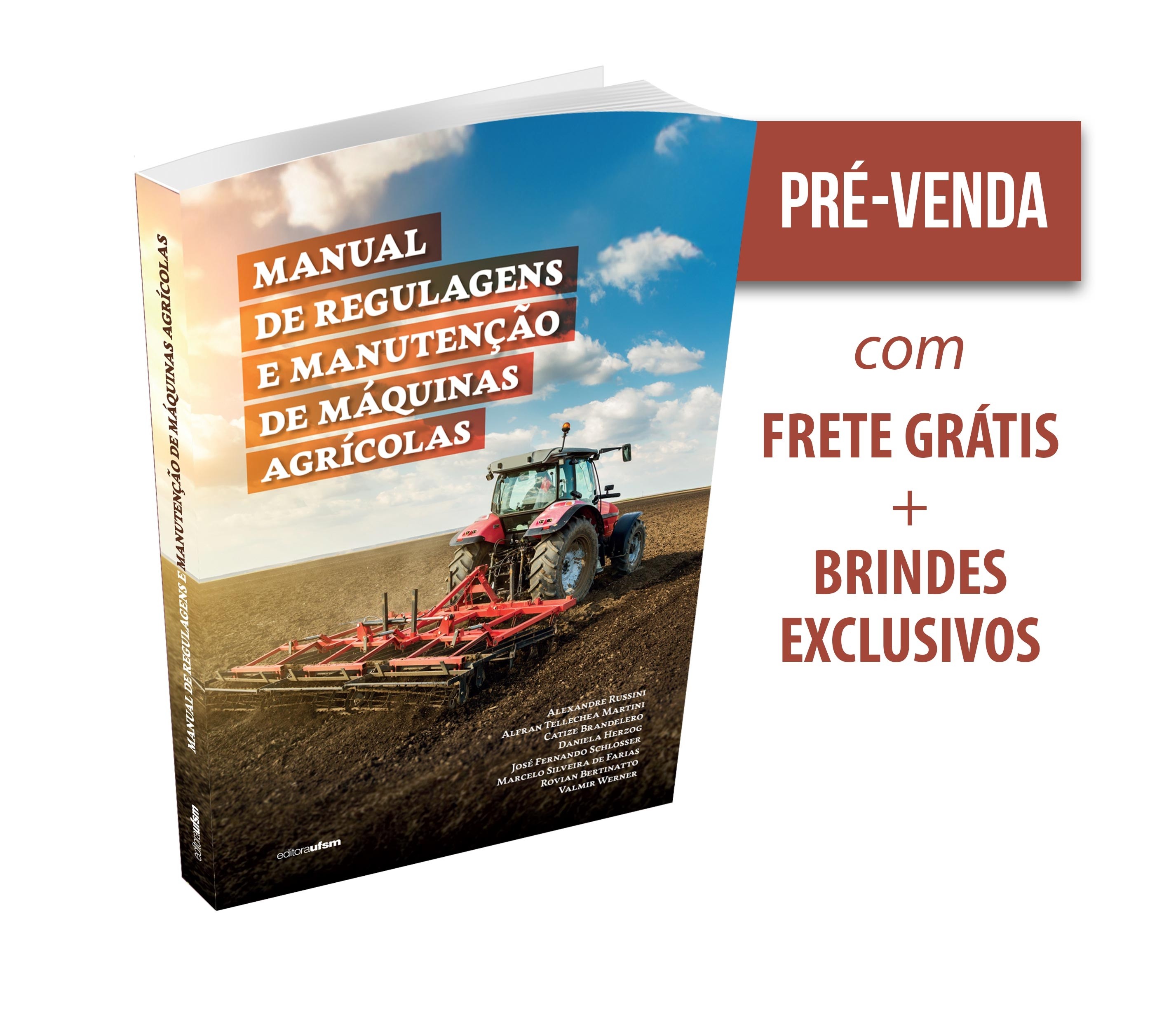 Capa do livro Manual de regulagens e manutenção de máquinas agrícolas