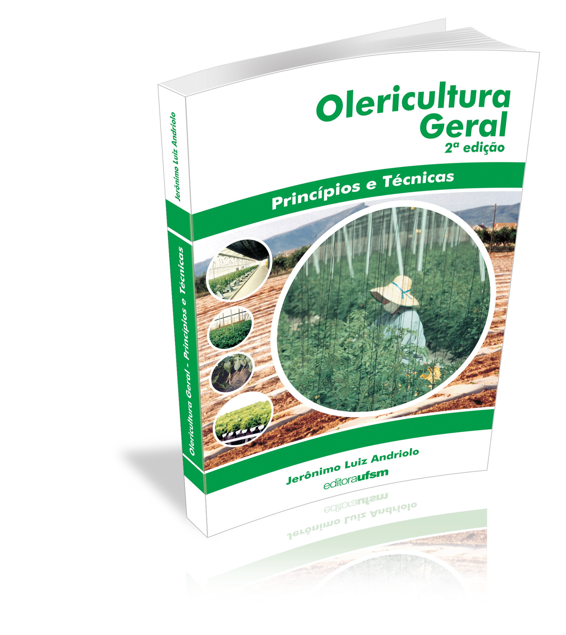Capa do livro Olericultura Geral: Princípios e técnicas - 2ª edição