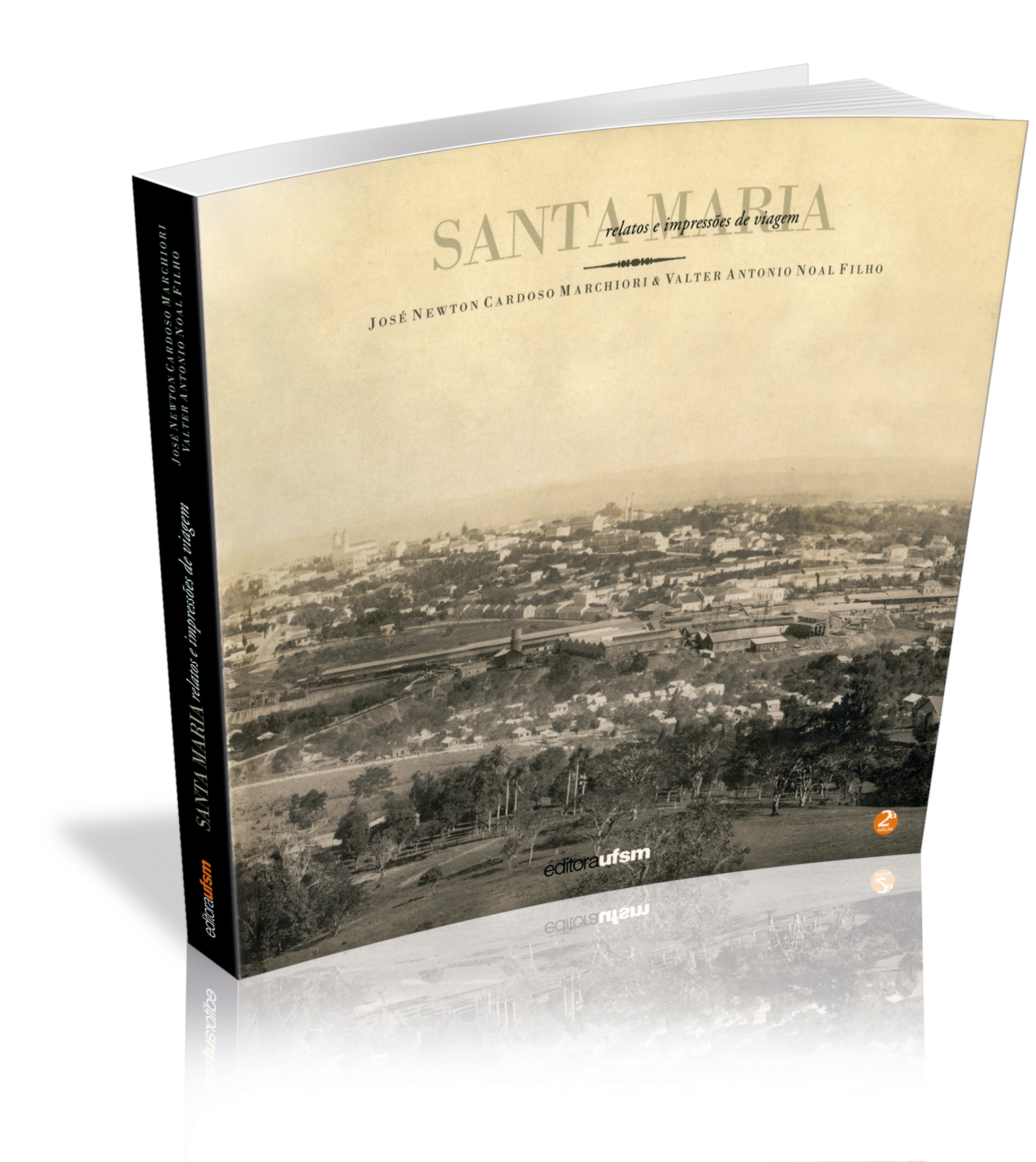 Capa do livro Santa Maria: relatos e impressões de viagem