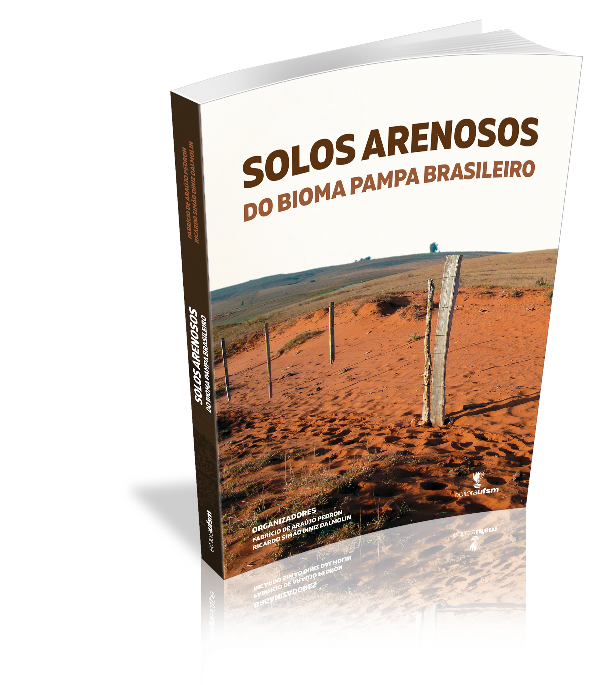 Capa do livro Solos Arenosos do Bioma Pampa Brasileiro