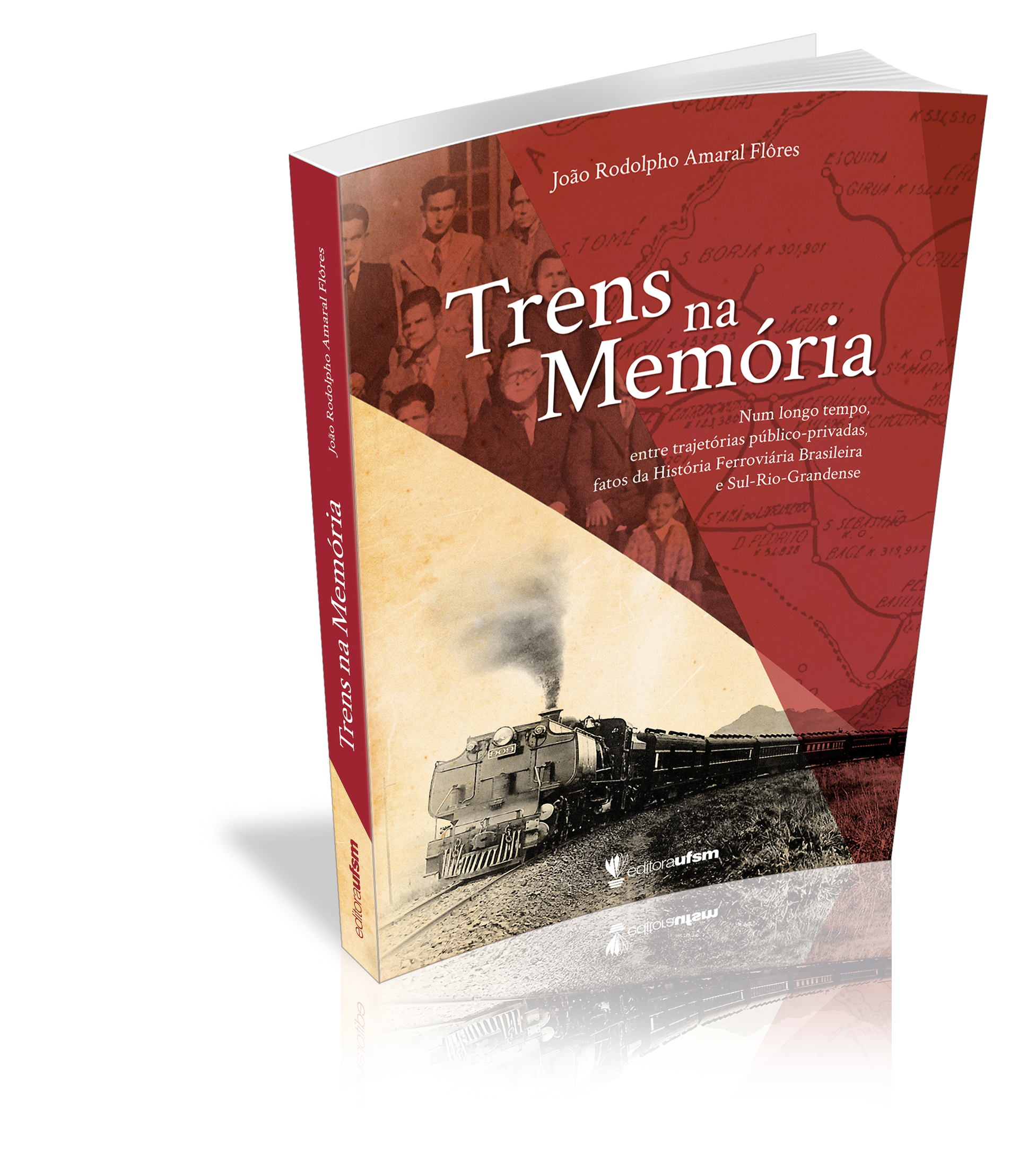 Capa do livro Trens na Memória